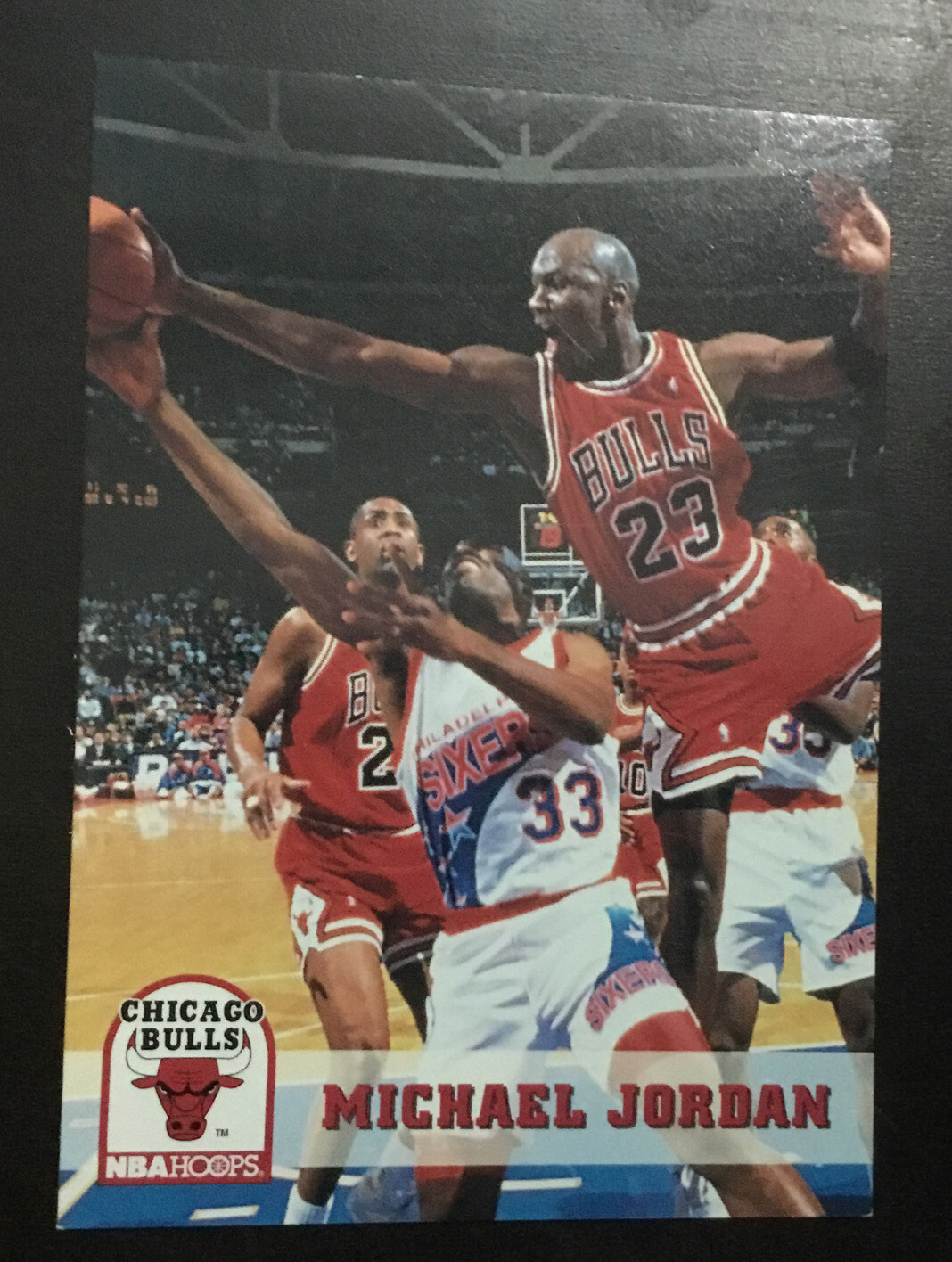 1993-94 Skybox NBA Hoops #28 Michael Jordan  Chicago Bulls Basketball Card NM
