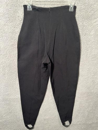 Jenne Maag Rear Zip Stretch Dress Pleated Dress Pants Women's S Black - Picture 4 of 8