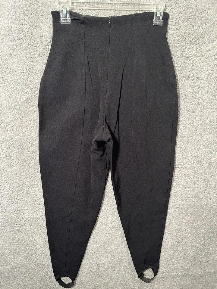Jenne Maag Rear Zip Stretch Dress Pleated Dress Pants Women's S Black - Image 4 of 4