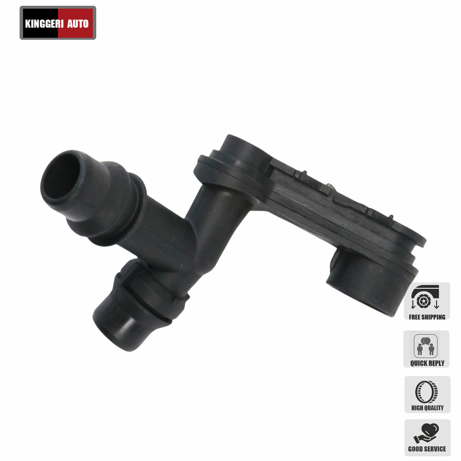 FOR BMW 17111707817 Reservoir Overflow to Radiator Coolant Water Hose Connector