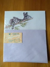 Koala Bear Stationery New Sealed Pkg 20 sheets 7 envelopes Taswegia