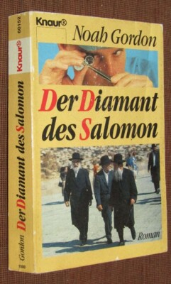 Noah GORDON (1926-2021) The Diamond of Solomon 1993 NOVEL by MEDICUS author