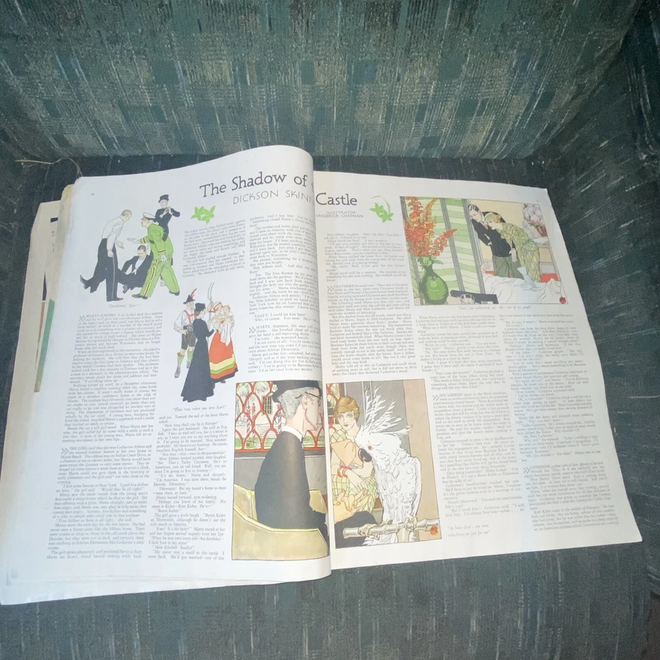 1935 April Woman's Home Companion Magazine Dress Fashion Baby Cover - Image 4 of 4