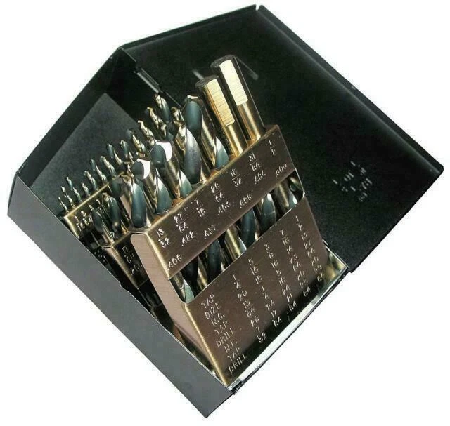 Norseman 41pc Metric Drill Bit Set – HI-Molybdenum M7, 6-10mm By 0.1mm, USA Made (SP-41M)