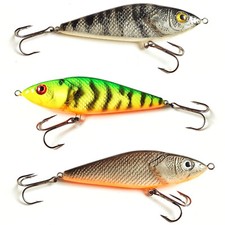 Handmade Grad Jerkbait Stickbait Swimbait Minnow Sinking Jerk Fishing Lure