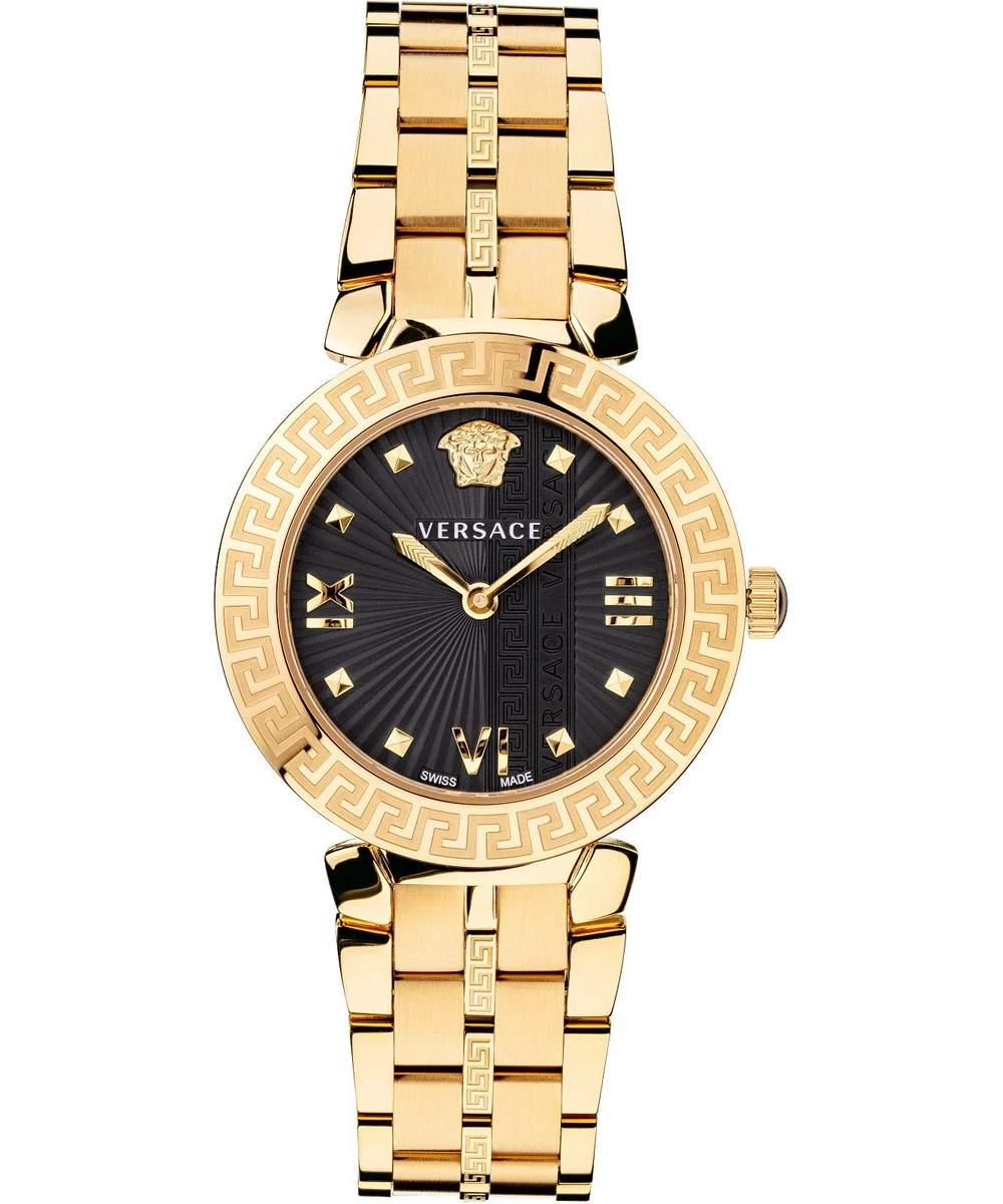 Versace Gold Womens Analogue Watch Greca Icon VEZ600521 eBay