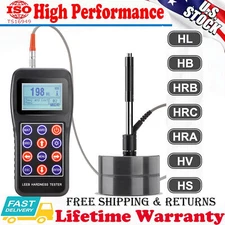 New Portable Hardness Tester Kit w/ Test Block Pen Type Richter Hardness Tester