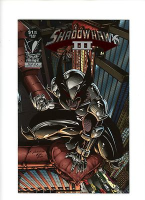 1993 Image Comics, Shadowhawk III #1, Red Foil Enhanced Cover, NM, BX23