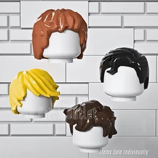 LEGO Minifig Men's Hair "NEW" - All Styles & Colors Available Including RARE!