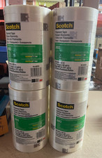 3M 893 Scotch Filament Tape Clear, 18 mm x 55 m, 48 per case Bulk
