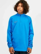 Nike Academy Mid Layer Top Dri Fit Fu&szlig;ball Junior Jungen royalblau 5-12 Jahre