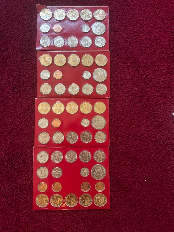 2007-2009 Denver United States Mint Uncirculated Coin Set - Image 2 of 2