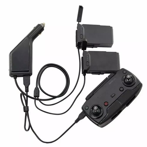 3-in-1 USB Auto Ladegerät Adapter für DJI Mavic Air Akkus Fernbedienung UK - Bild 2 von 5