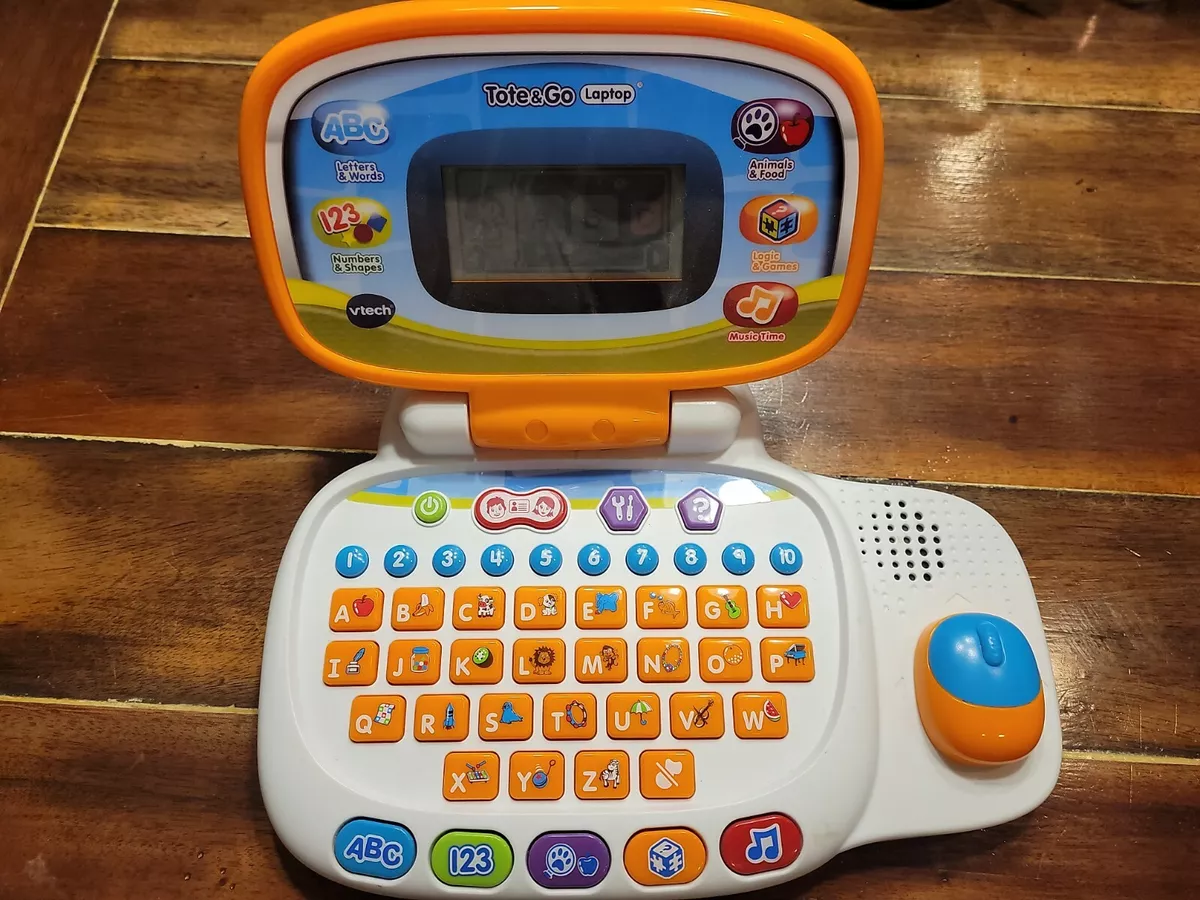 VTech Tote-and-Go Laptop Plus Preschool Learning System with Mouse