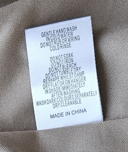 Queenspark Women's Dress Size 10 Gold Shimmer 3/4 Sleeve Gathered Lined Back Zip - Picture 9 of 9