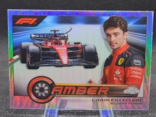 Charles Leclerc 2023 Topps Chrome Formula 1 F1 Camber Ferrari #CAM-CLII