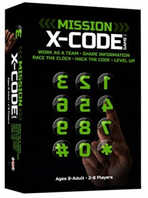 Mission X-CODE Board Game - Hack the Code - NEW Sealed in Box. 