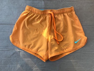 nike just do it shorts orange