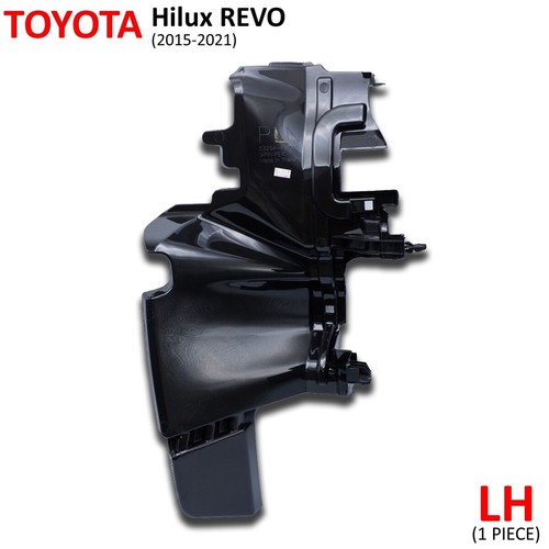 Lh Plastic Protector Deflector Radiator Side Fits Toyota Hilux Revo 2015 2017 - Picture 3 of 12