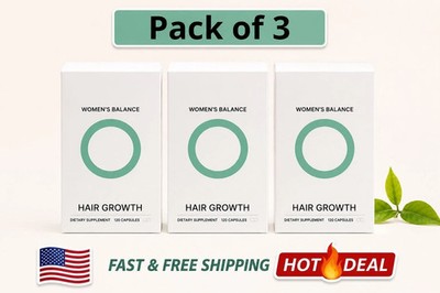 Pack of 3 Women's Balance capsules - 3 month supply Ages 45 and Up-Free Shipping