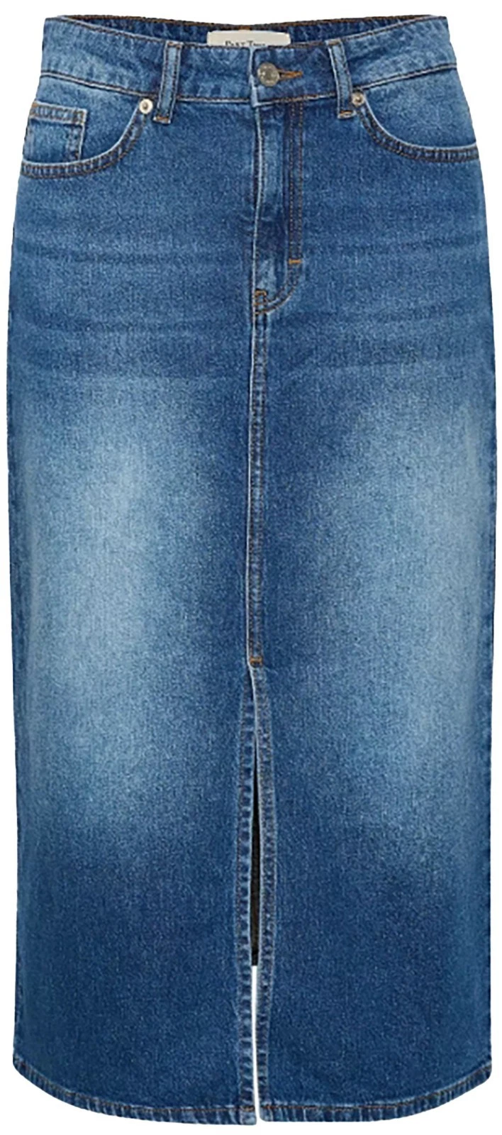 Long Blue Denim Skirt With Front Split 35 Inches Long Midi Length Ladies
Opens in a new window or ta