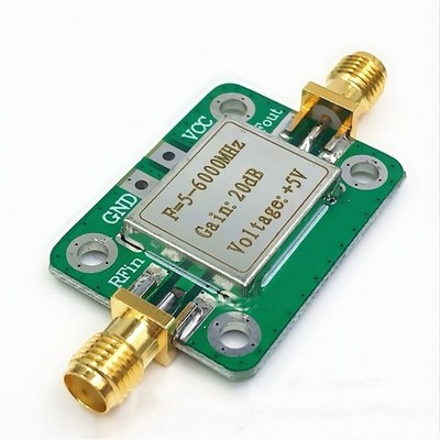 5M-6GHz RF Amplifier   Wideband   20dB Medium Power Amplifier Board xr- *le
