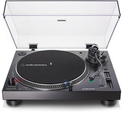Audio-Technica Direktangetriebener Plattenspieler (Analog & USB) AT-LP120X 