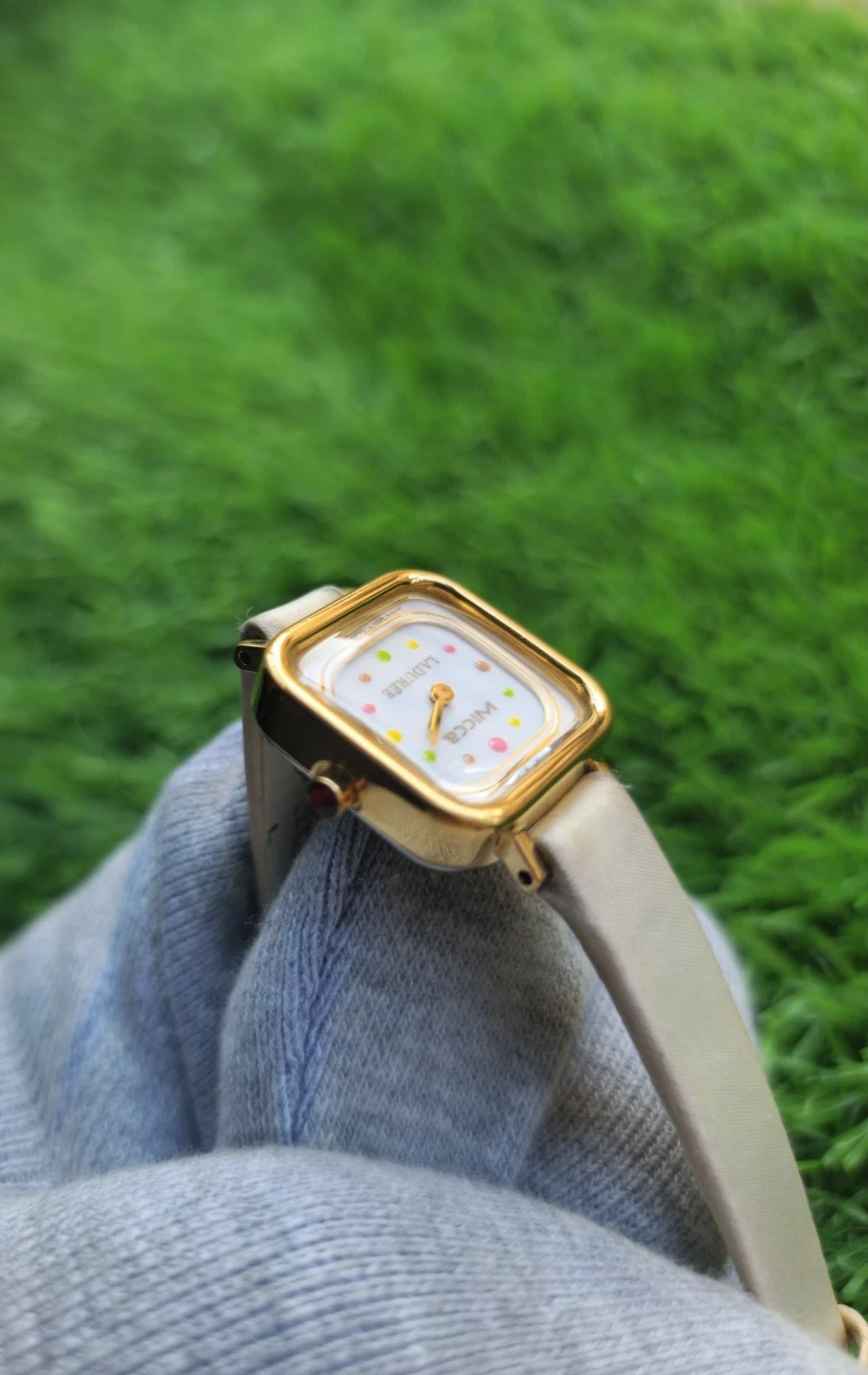 CITIZEN wicca × LADUREE solar Watch Limited White… - image 14