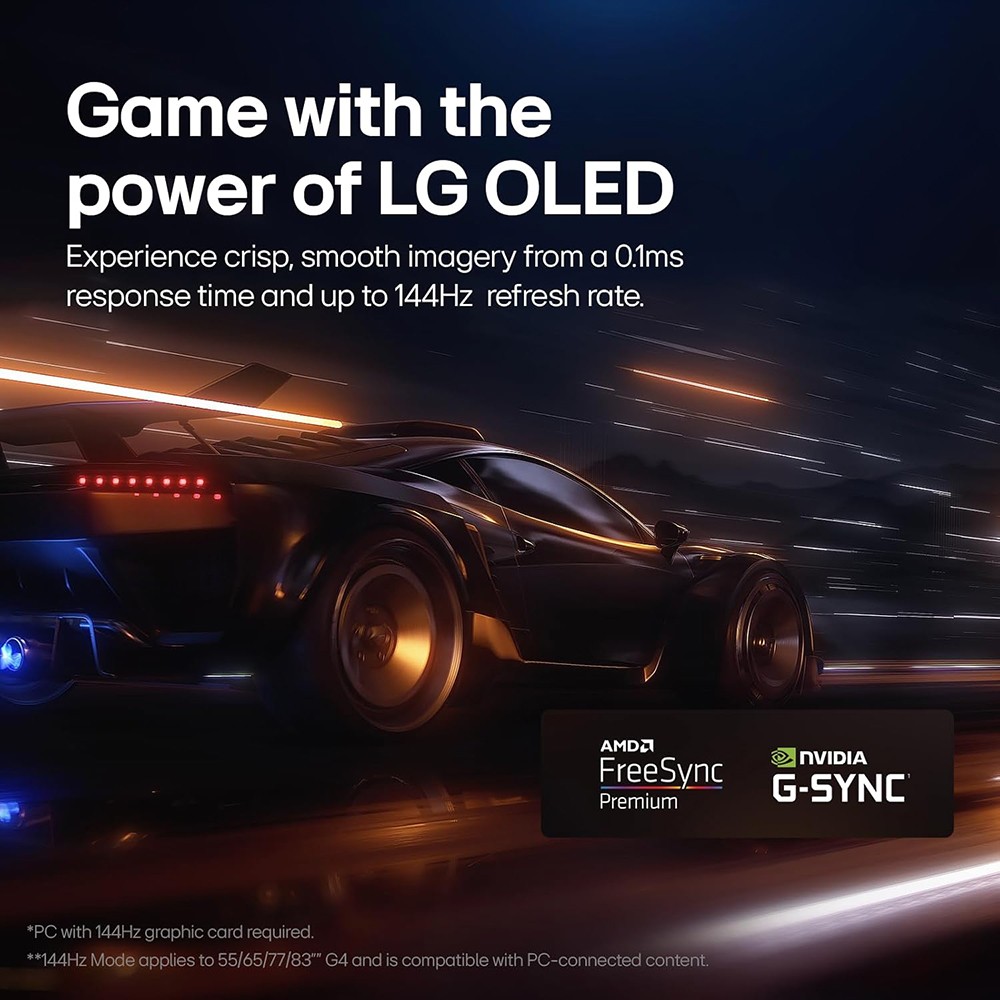 LG OLED evo C3 77 Inch HDR 4K Smart OLED TV (2023) OLED77C3PUA