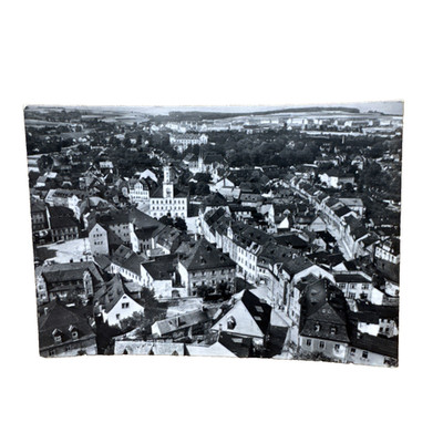 Postkarte AK Schneeberg Erzgebirge Stadtansicht Gelaufen 1964 Ansichtskarte