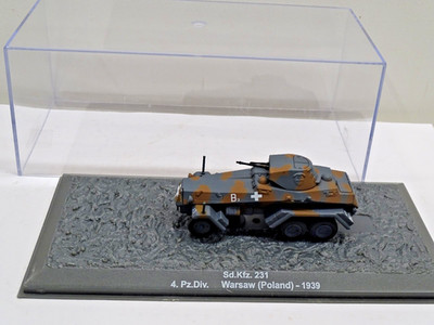 DeAgostini Sammlung Nr. 54 Panzerspähwagen Sd.Kfz. 231 - 1939 -in Box ohne Bild