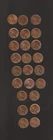 1950 to 1958 / P + D +S  / LINCOLN  CENT  24 PC SET  ~ALMOST UNC  ~RS COINS #42T