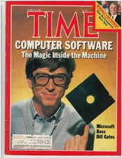 TIME magazine, BILL GATES COVER, 1984