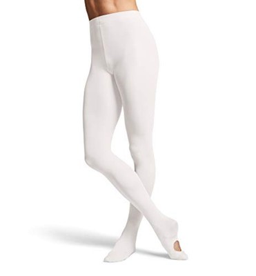 Ballett Strumpfhose Damen Bloch Contoursoft mit Ballenloch, Größe M, Hautfarbe