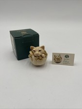 Harmony Kingdom ELVIS Cat Adam Binder NIB Roly Polys Trinket Box Free  Shipping