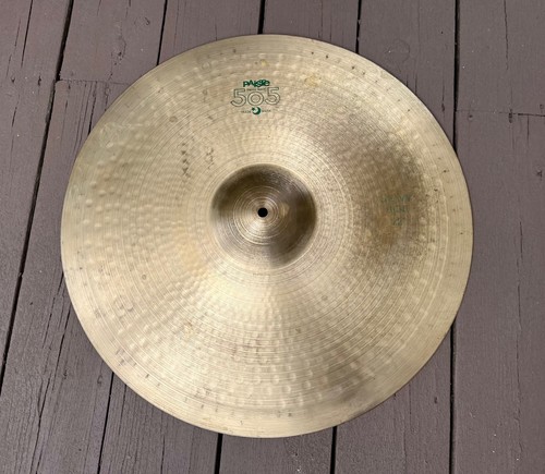 VINTAGE PAISTE 505 22" Heavy Ride 1980's 3480g