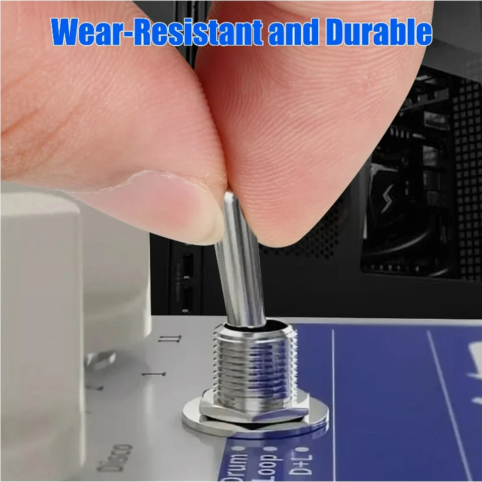 20 peças MTS-101 2 posições kit interruptor de alternância 2 pinos SPST ON-OFF 6A 125VAC estoque EUA - Imagem 3 de 4