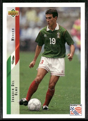 1994 Upper Deck World Cup English/Spanish # 29 Joaquin Del Olmo Mexico MINT+