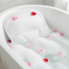 Bath Pillow Bathtub Pillow, Bath Tub Pillows for Head and Neck, Bath Tub Pill...