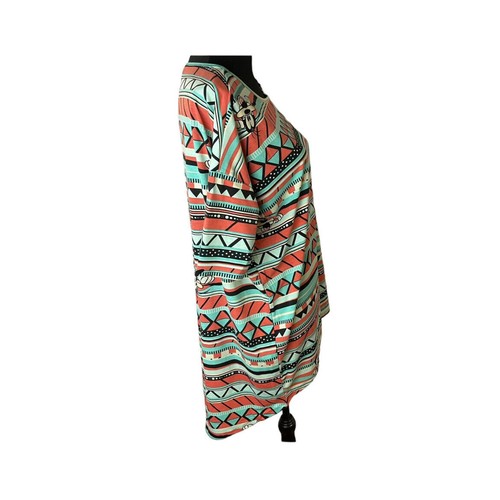 Lularoe Irma Disney Goofy Medium geometrisch gestreifte Tunika Neu mit Etikett - Bild 3 von 7