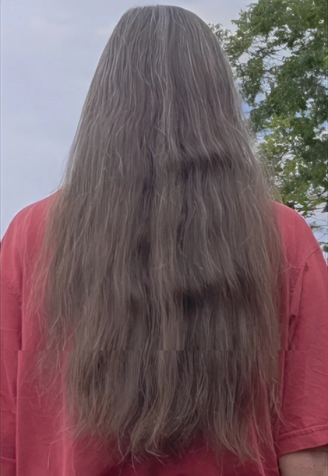 Cabelo virgem longo marrom saudável feminino 16+ polegadas - Imagem 4 de 4