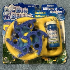 Vintage Big Bubba Billions 4oz Solution & Bubble Tray 2002 Oddz Hasbro was Koosh