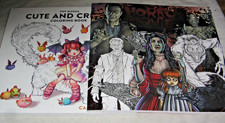 Horror movie Adult coloring Book  Cute and Creepy Coloring Book 1st unused