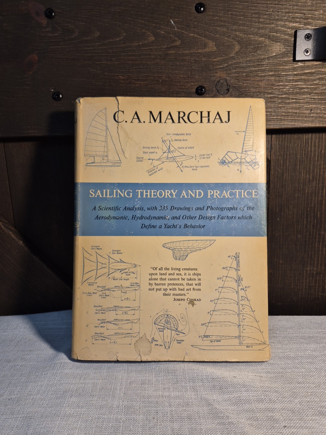 SAILING THEORY AND PRACTICE C. A. Marchaj 1964 HCDJ Yacht Design Factors