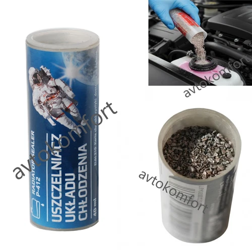 Pulsar Radiator Stop Leak 20g Aluminum Powder - Fast Repair for Coolant Leaks