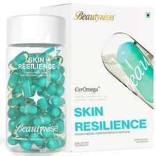 Beautywise Skin Ceramides, Hyaluronic, Astaxanthin, Omega3, Vit C+E | 30 Caps