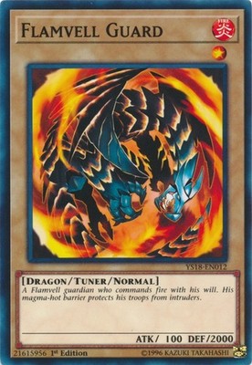 Flamvell Guard - YS18-EN012 - Common - 1st Edition - Lightly Played - Starter De