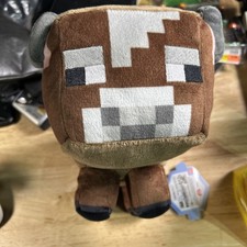 Minecraft C1812A Cow Mojang Microsoft 2022 Plush 7" Furyu Toy Doll Japan