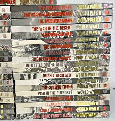 Time Life Books World War II Complete Set of 39 Volumes WWII