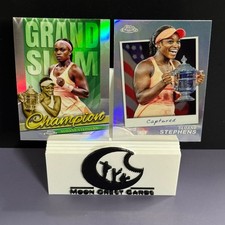 Sloane Stephens 🇺🇸 (Inserts | x2) -- 2024 Topps Chrome | Grand Slam + Captured